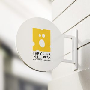 A logo created for a blogging client