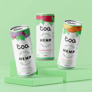 Mara Rodríguez Design Creates New Packaging for Toa Hemp Infused Swithcel
