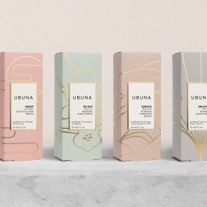 Ubuna Skincare Branding and Packaging Design by Product 360 Creative