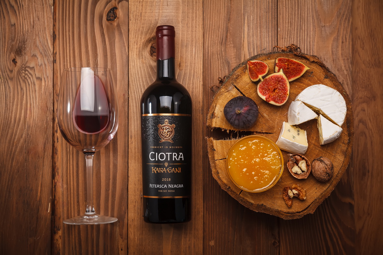 Premium Wine Label Design KaraGani Ciotra