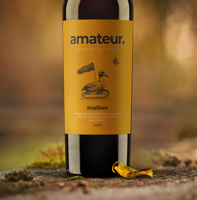 Amateur Wine by Caliptra Creative Studio