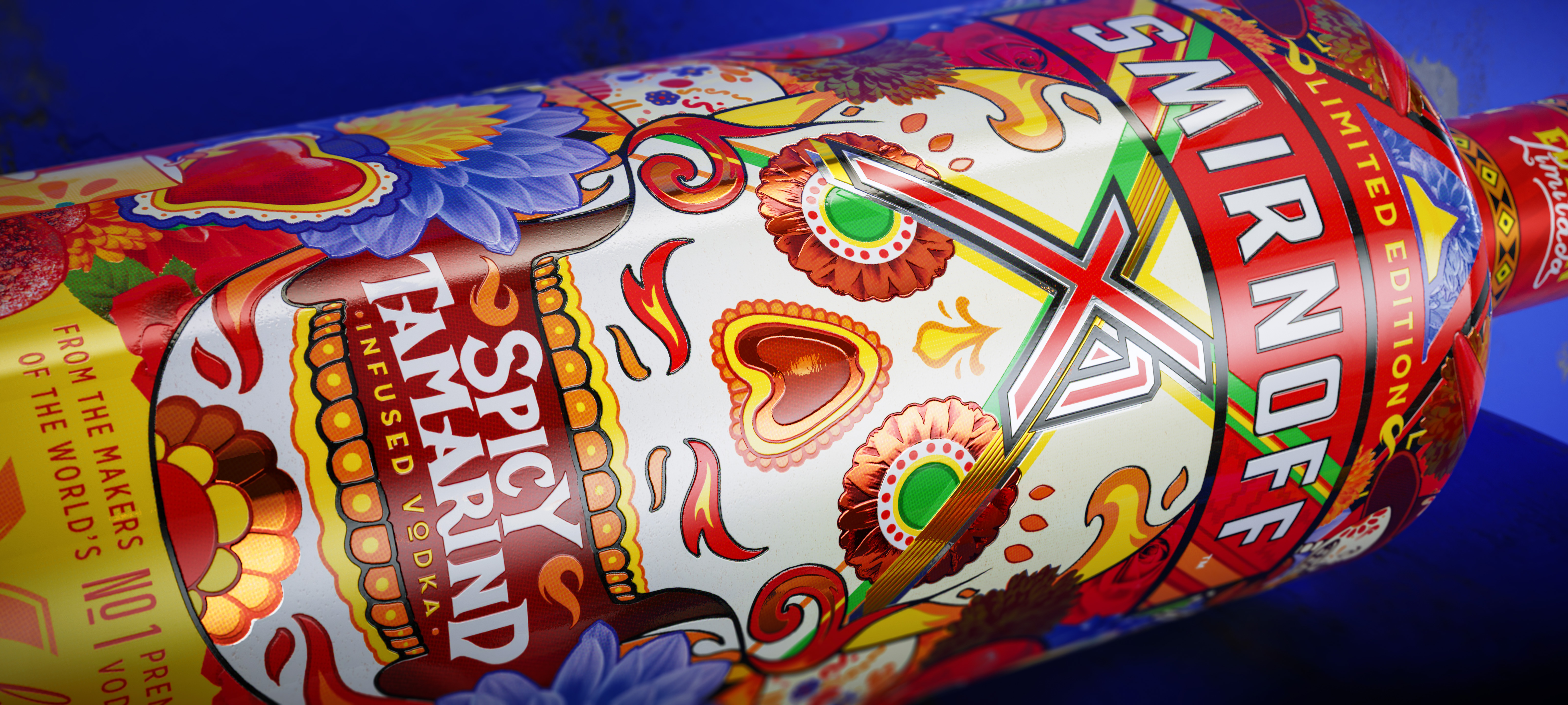 Smirnoff X1 Launches Limited Edition Day Of The Dead Packaging And Campaign World Brand Design Society