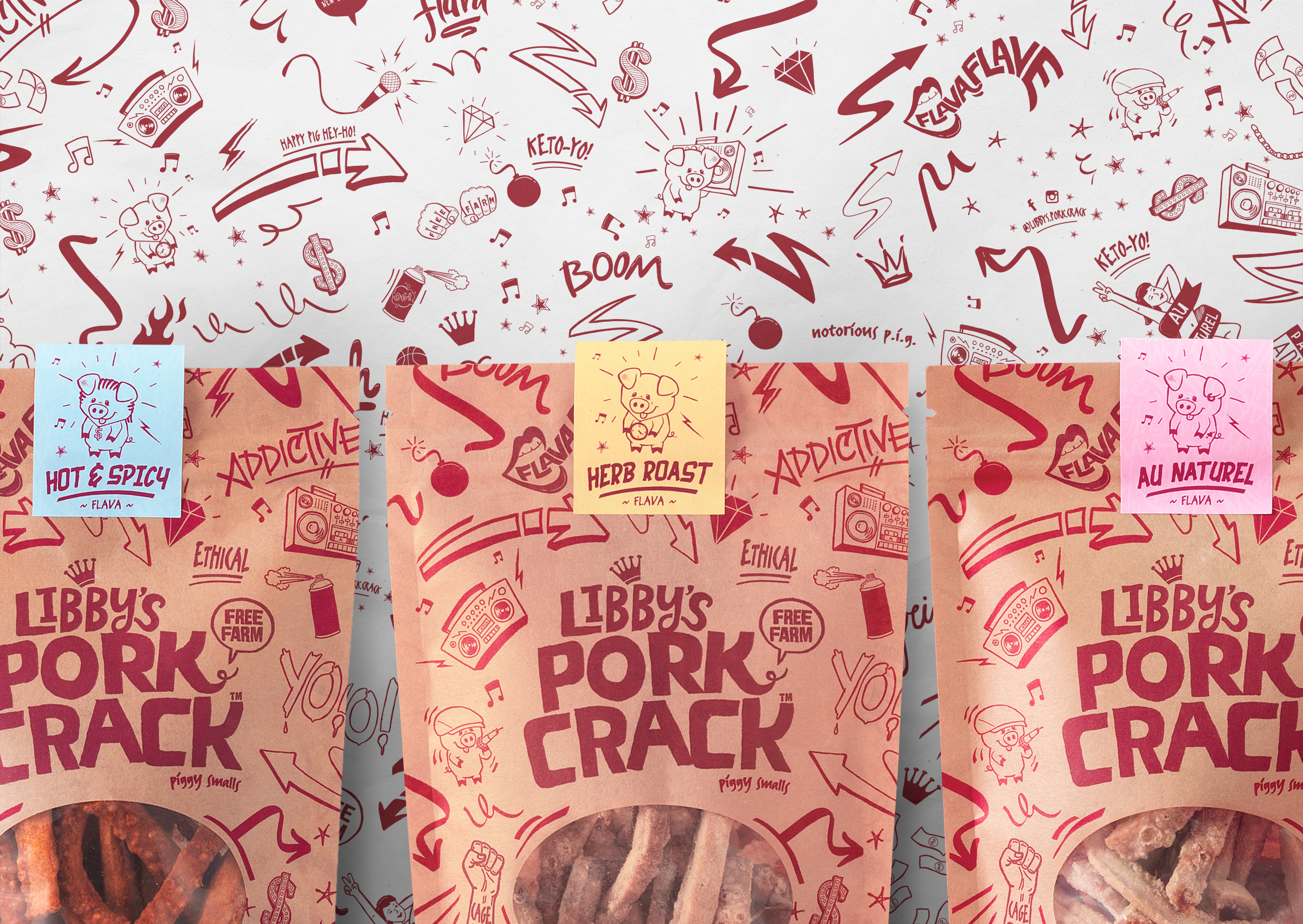 Libby’s Pork Crack Packaging