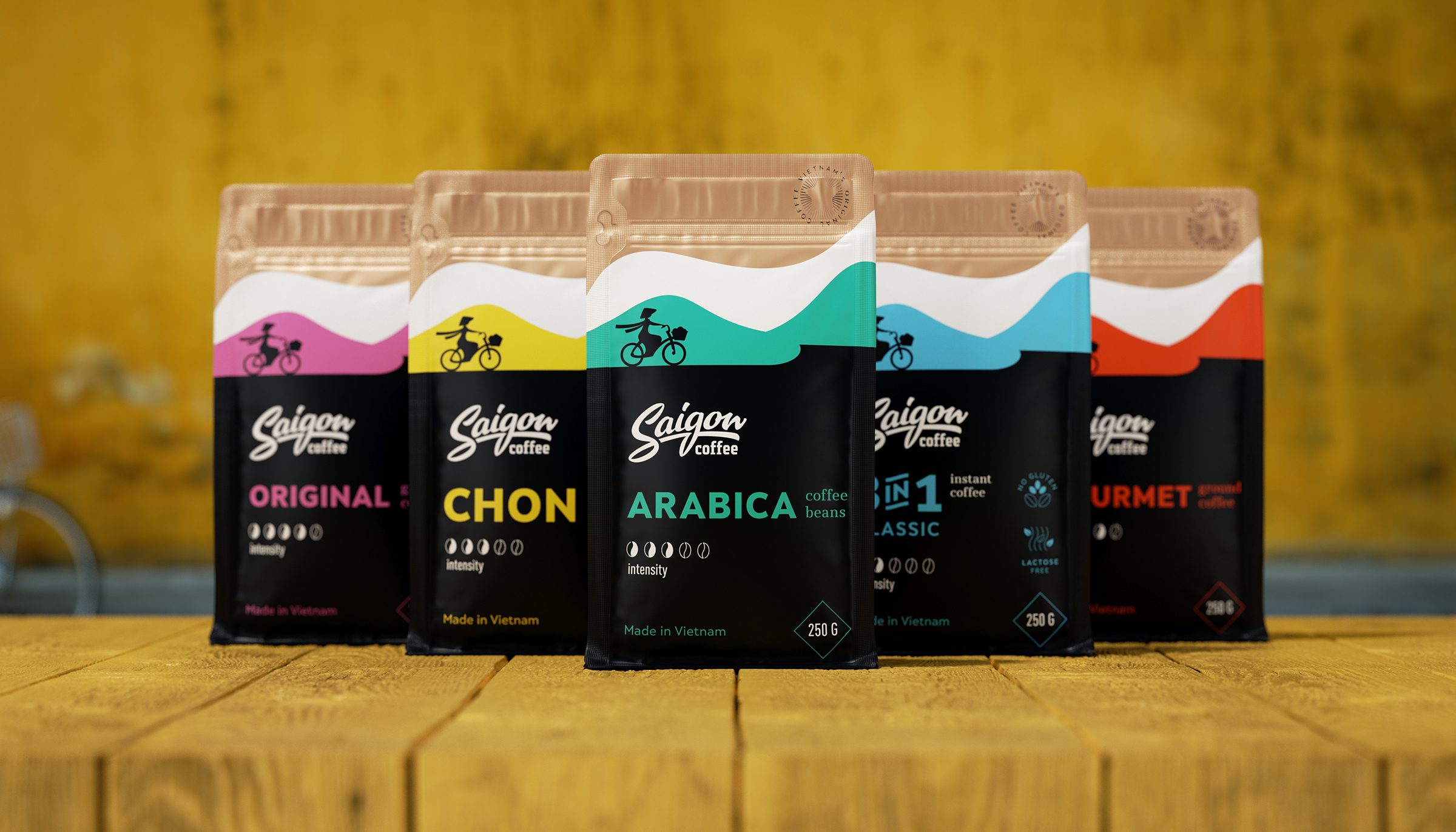 The Packaging Design of the Brand of Vietnamese Coffee