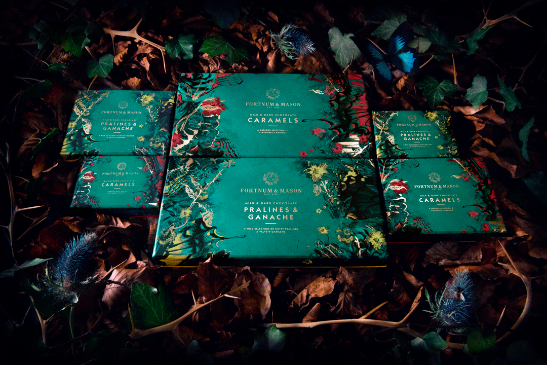 News: Design Bridge Partners With Fortnum & Mason on the Packaging Design of a Wild and Rebellious New Chocolate Range