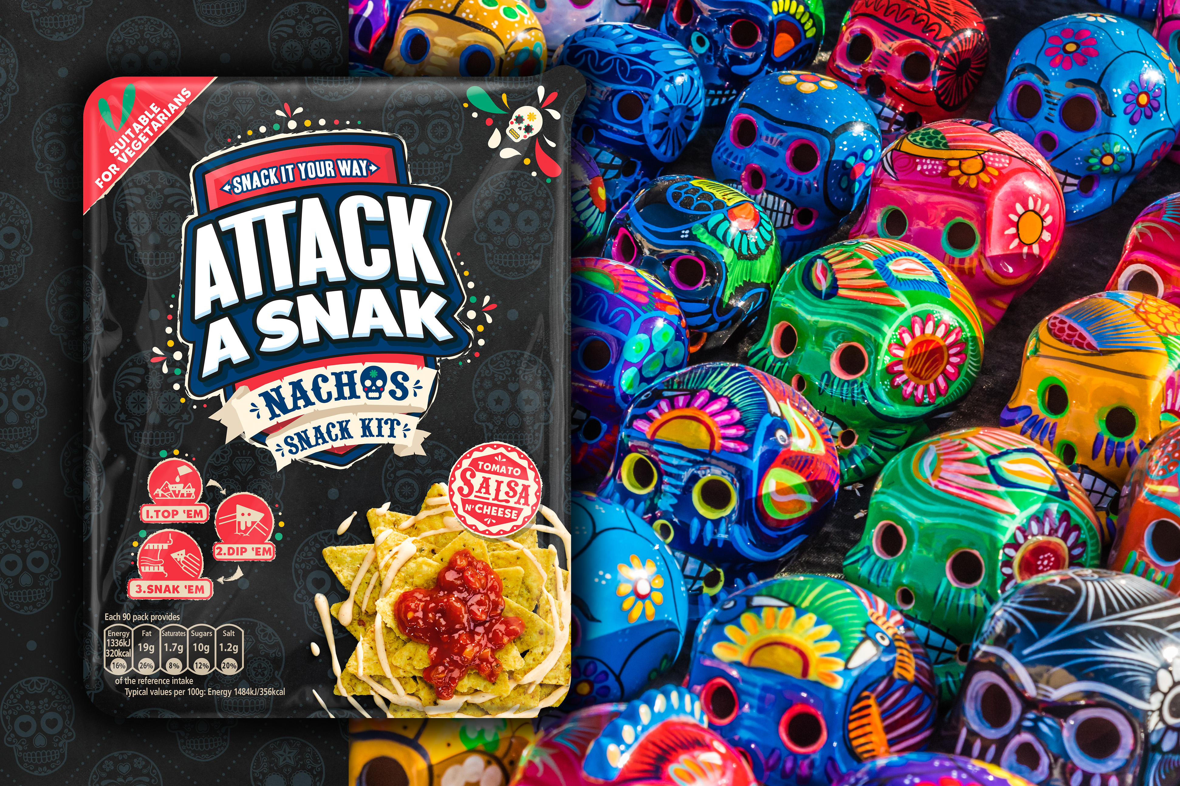 Wowme Design Brings a New Attack a Snak Pack to Life