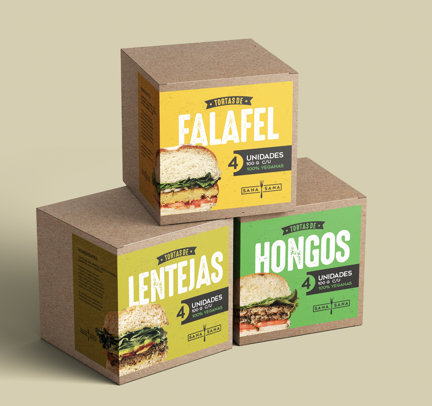 Gitanos Created a Packaging Design for Sana Sana Restaurant