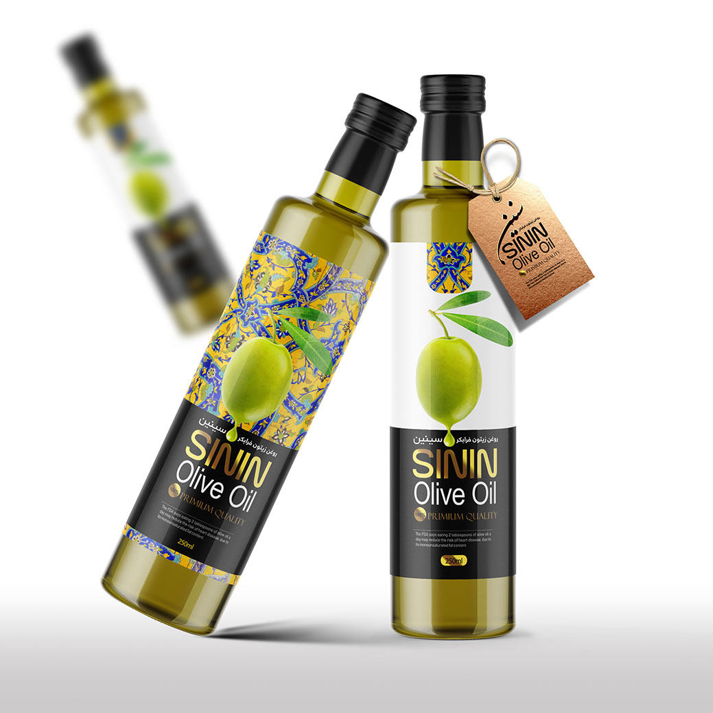 Taha Fakouri Cretas New  Olive Oil Packaging Sinin