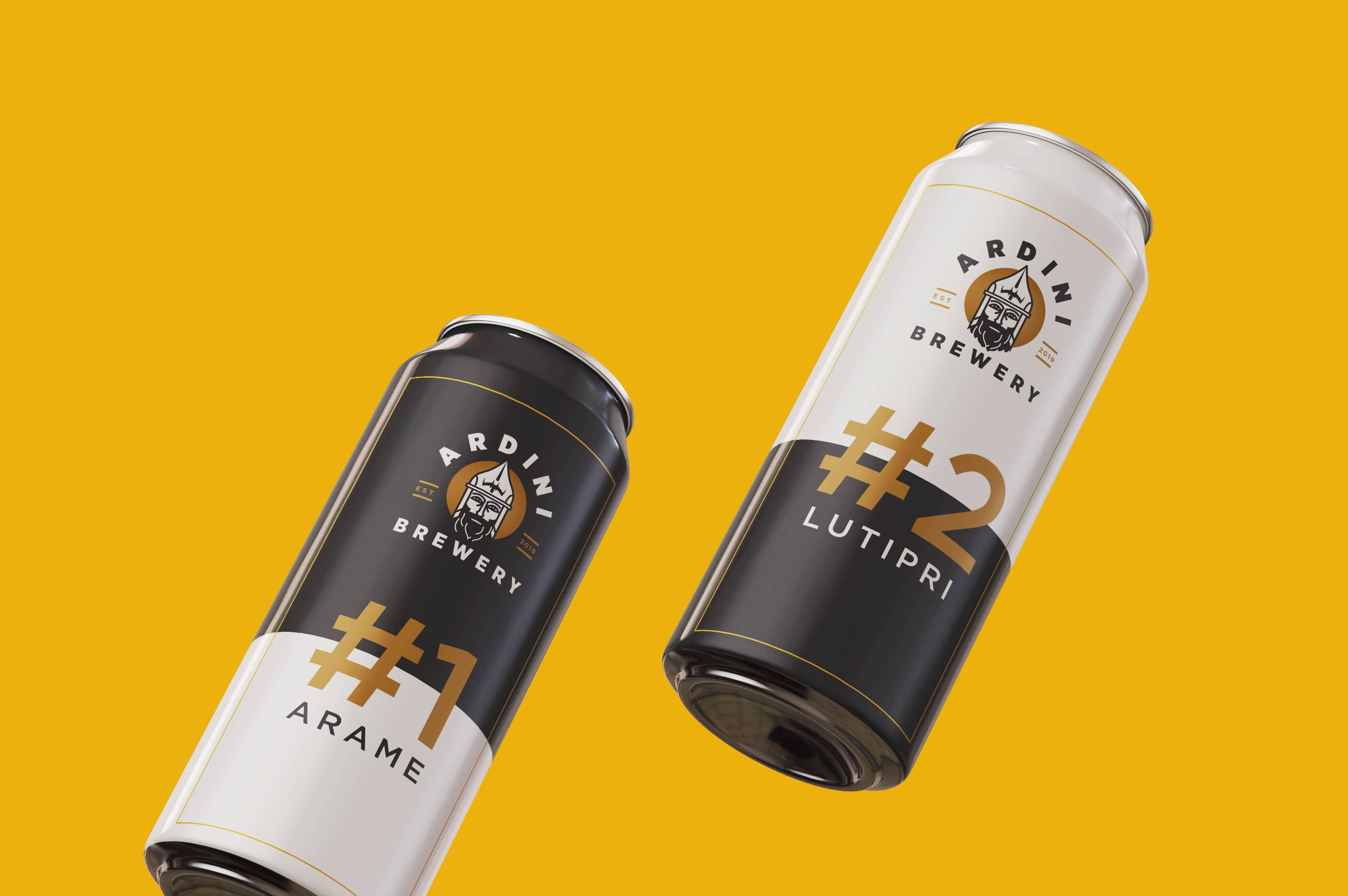 Branding and Package Design for Ardini Brewery