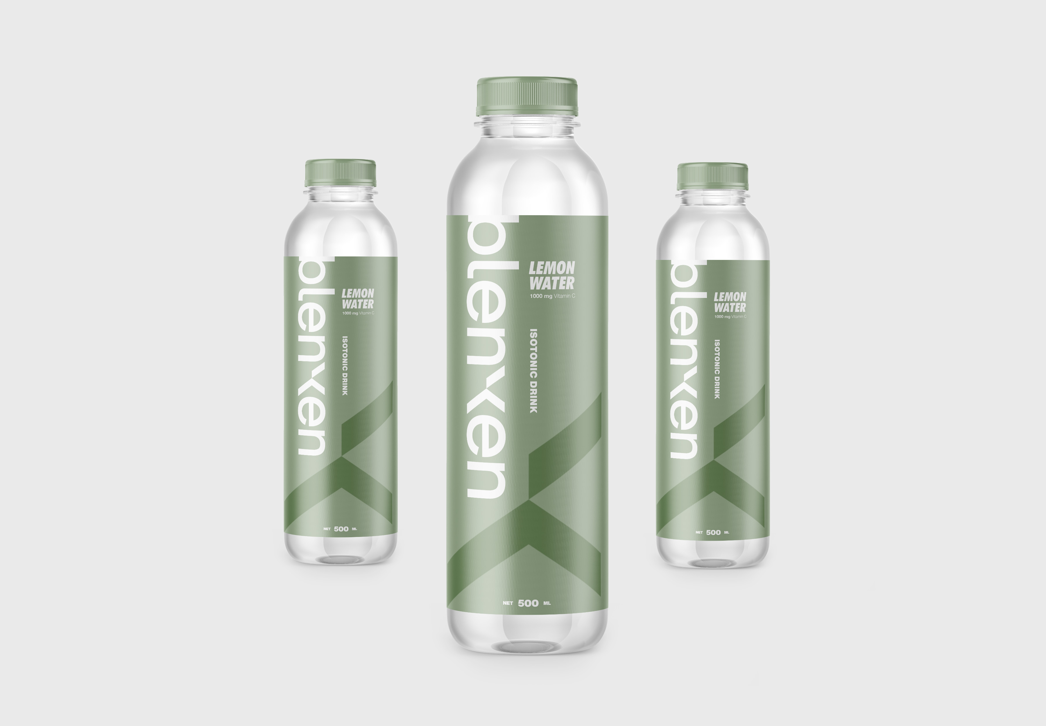 Widarto Impact Creating Design for Blenxen Isotonic Drink Bottle and Can Packaging