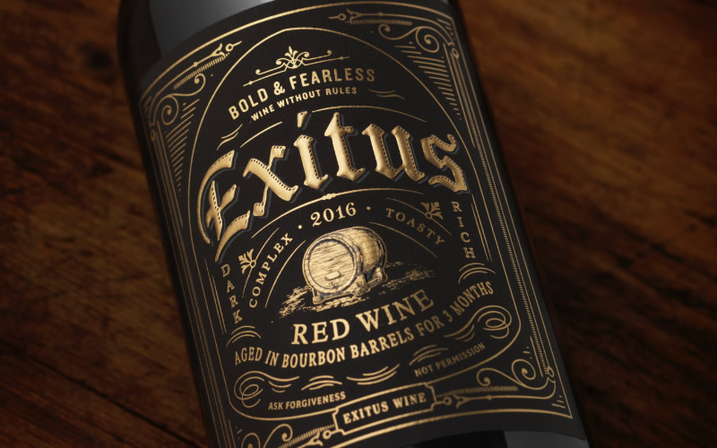 CF Napa’s Unique Packaging Design for Exitus Draws Inspiration from Spirits Packaging