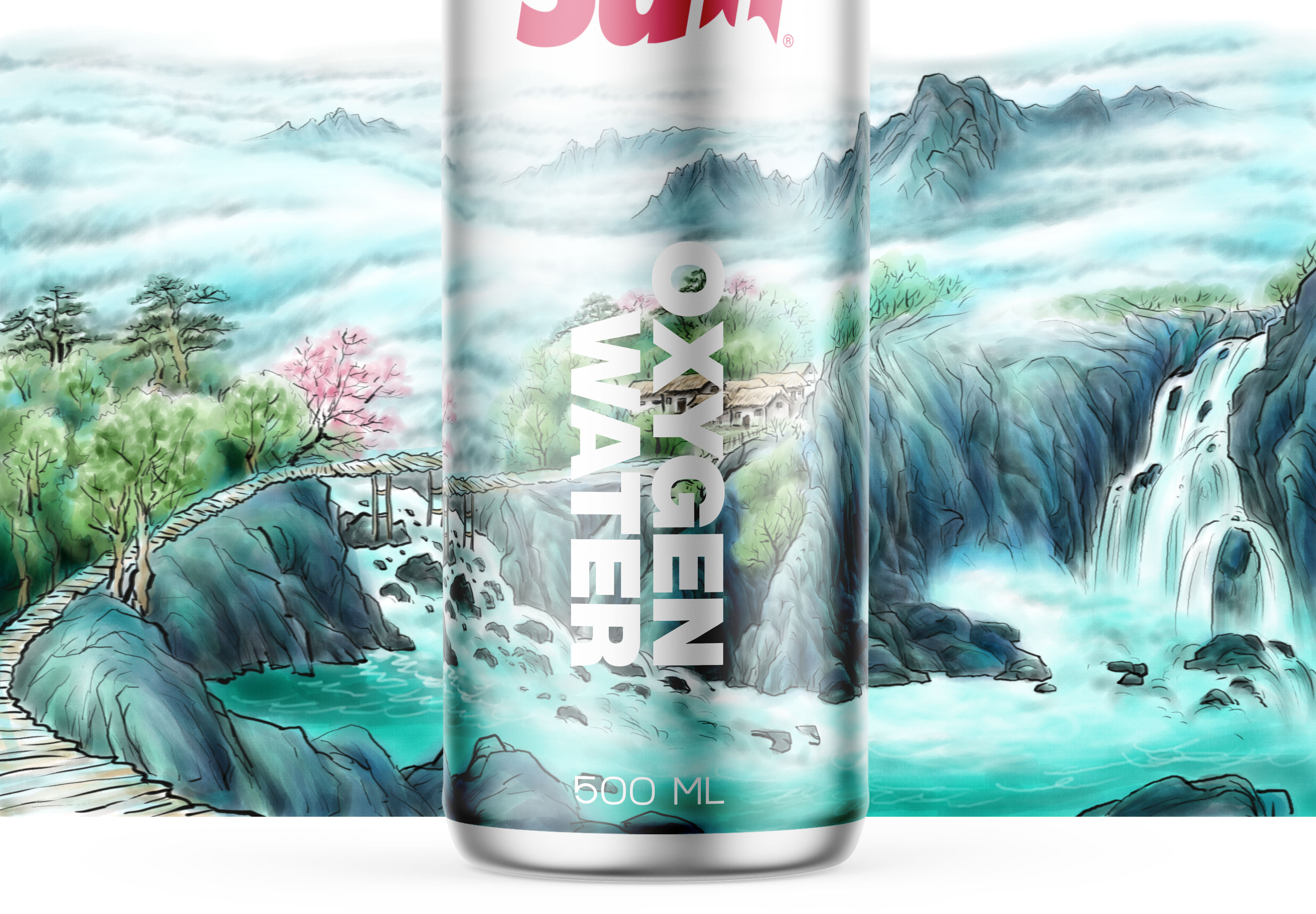 Widarto Impact Creating “Nature Touch” for SAM Oxygen Water Can Packaging