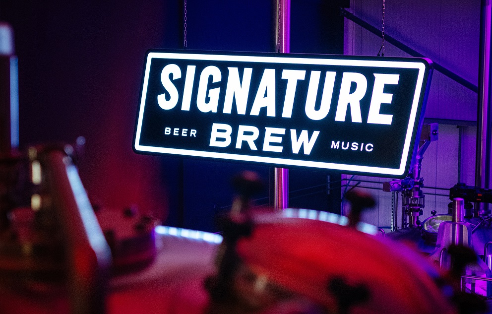 B&b Studio Rebrands Live Music Craft Beer Signature Brew