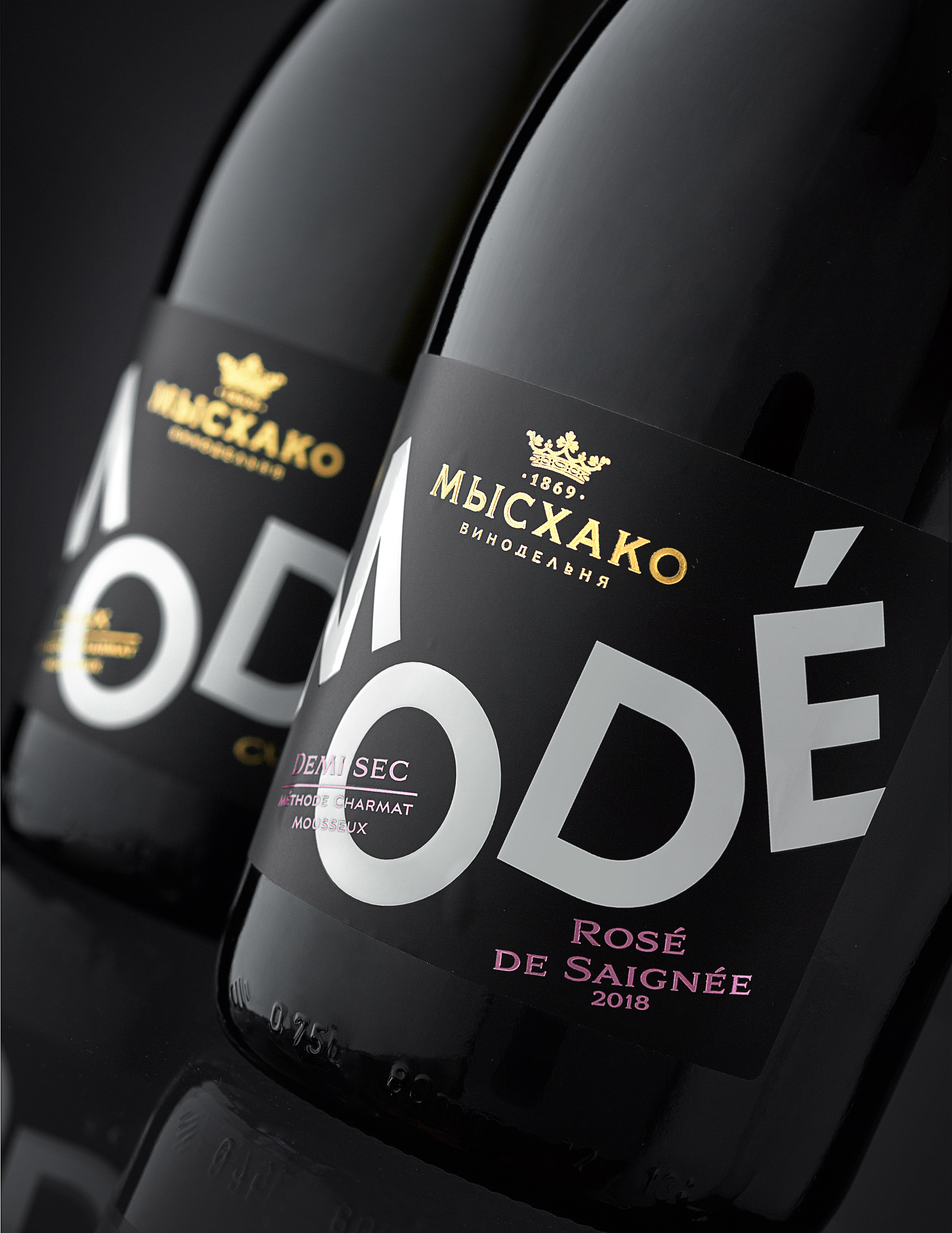 The Winery Myskhako – Sparkling Wine Trademark”MODE”