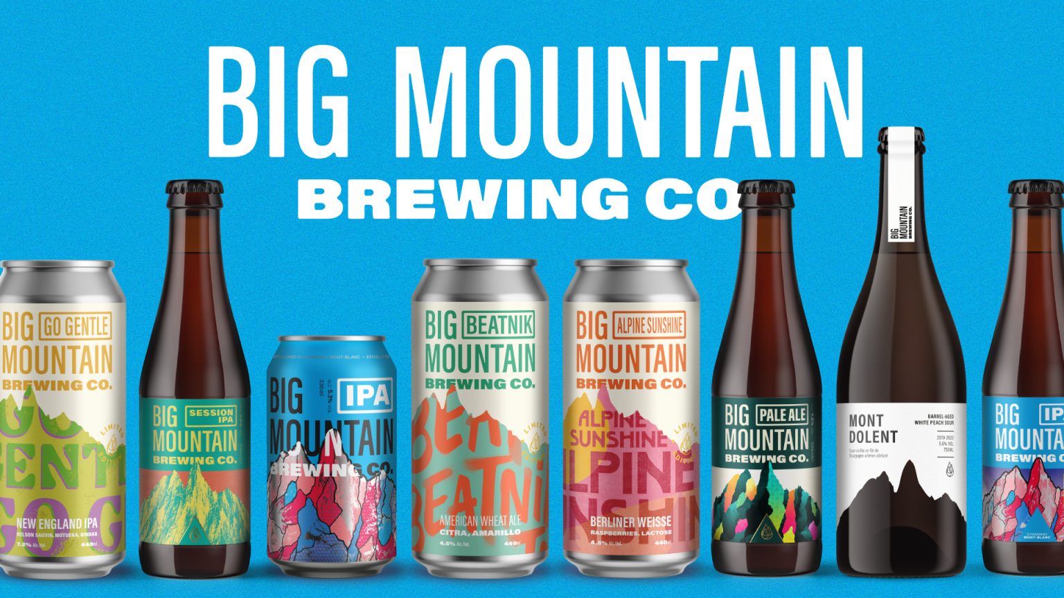 Brewed for Adventure, Big Mountain Brewing Co. World Brand Design Society