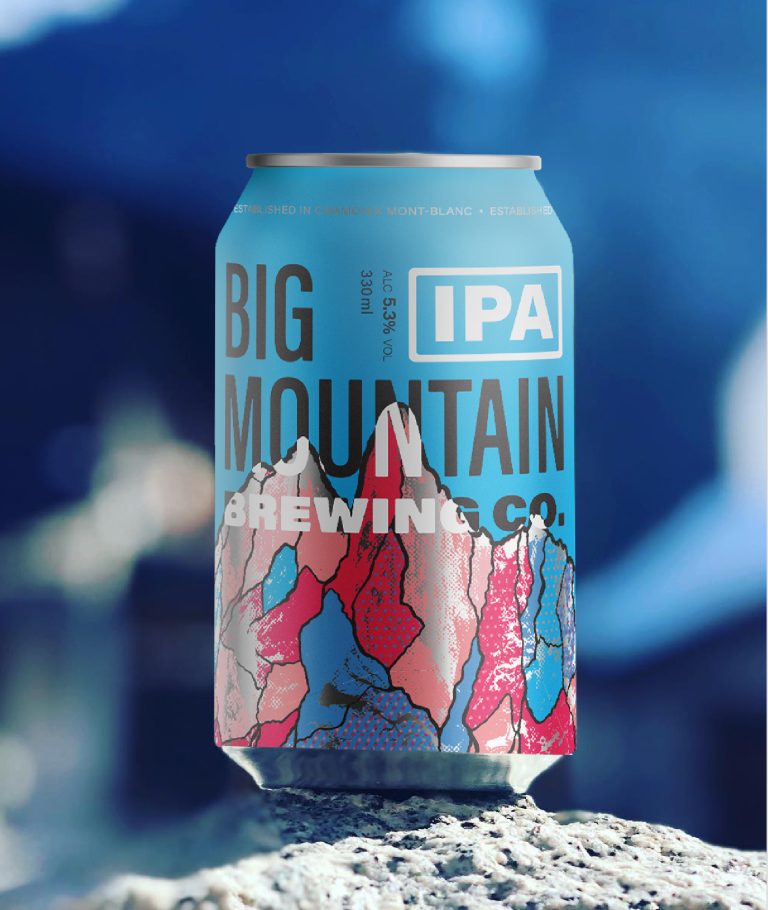 Brewed for Adventure, Big Mountain Brewing Co. World Brand Design Society