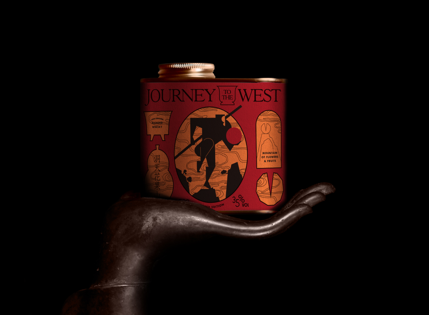 Journey to The West | Whisky Visual Design