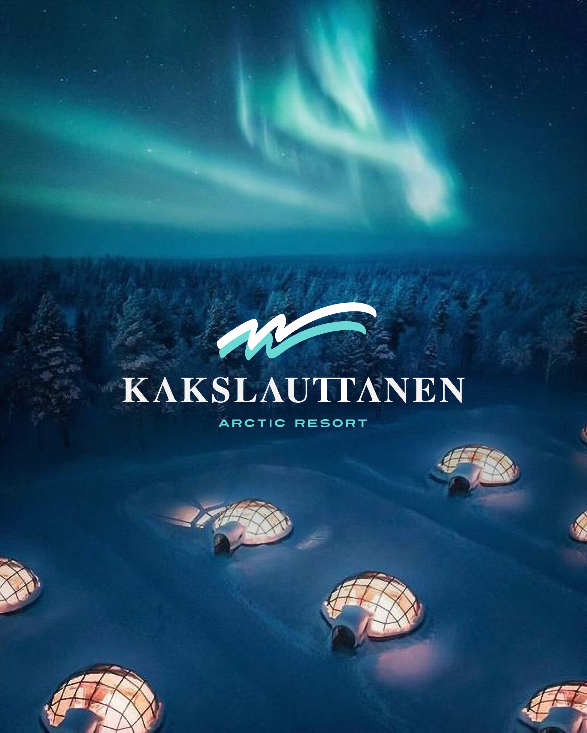 Freelance Design Brand Identity for Arctic Resort in Finland