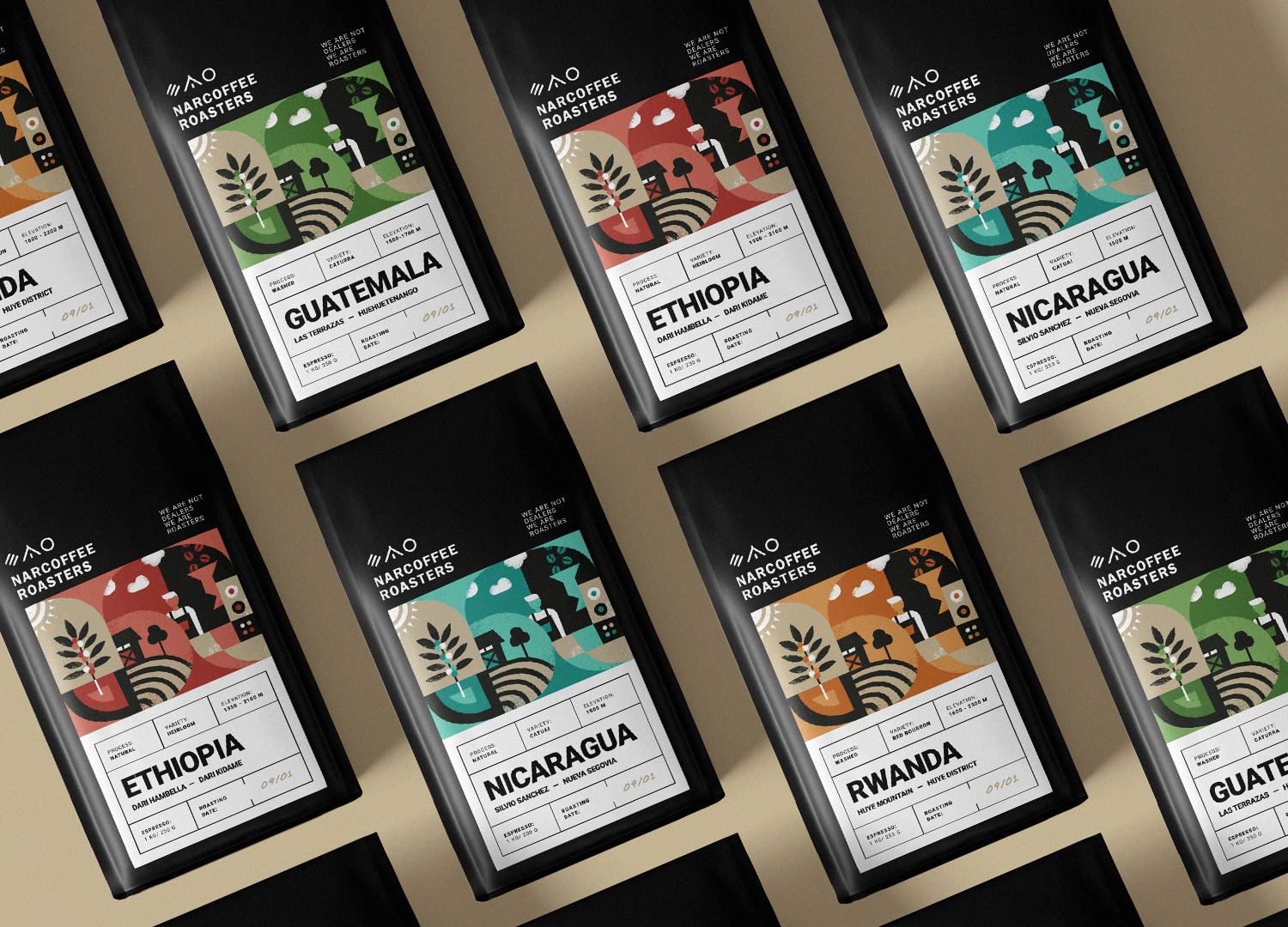 Narcoffee Packaging Redesign