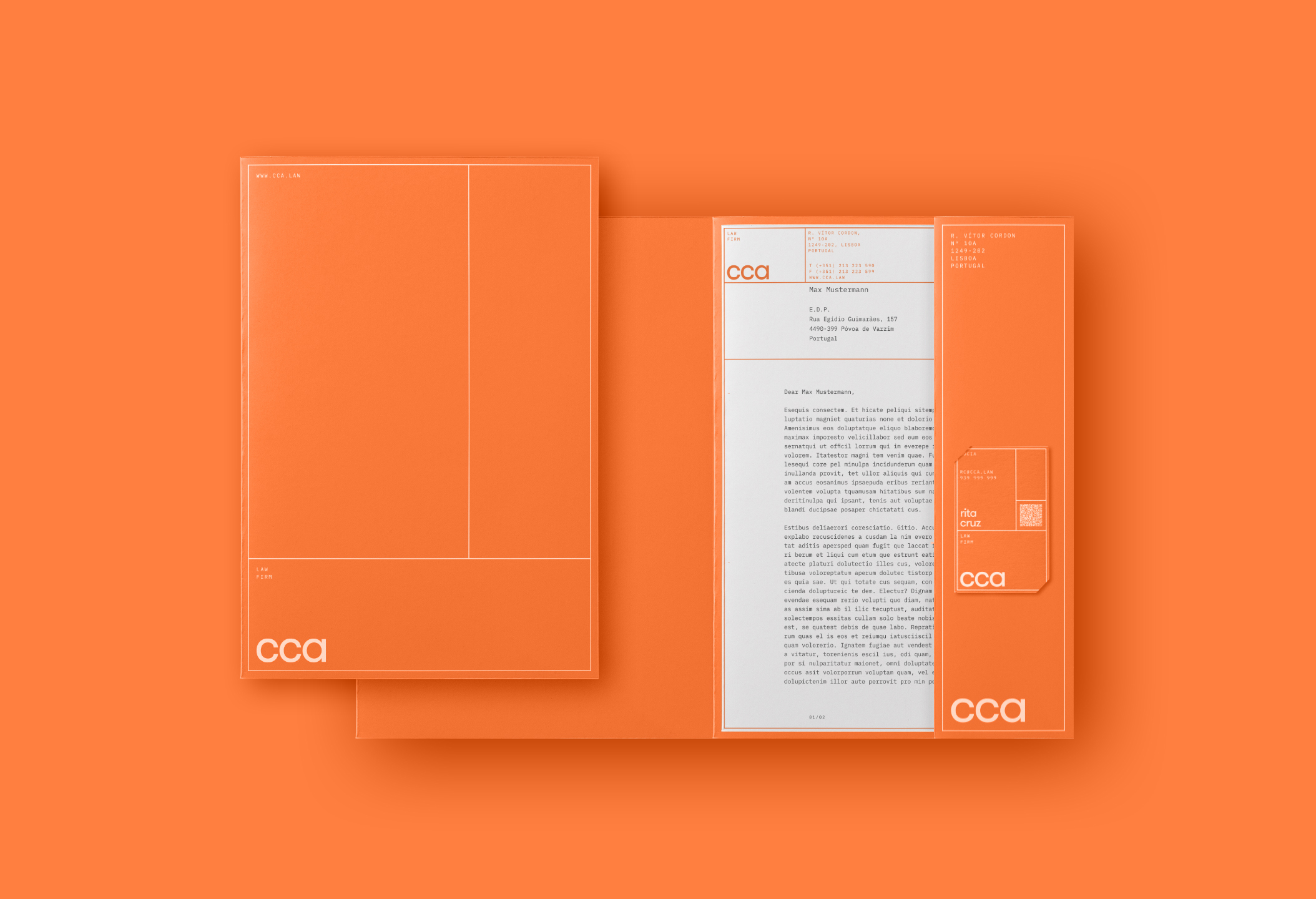 CCA Law Visual Identity - World Brand Design Society