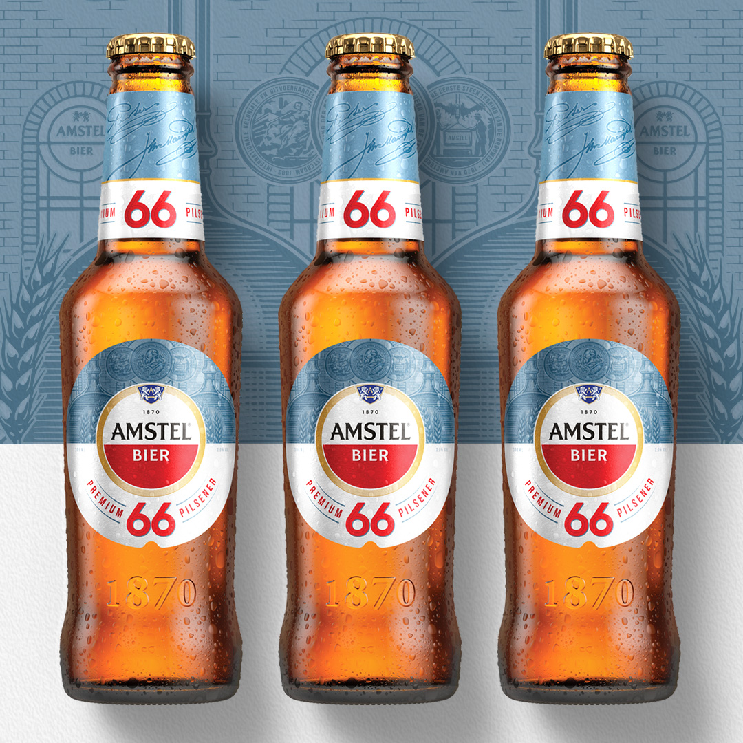 News: Elmwood London Creates Design for Launch of Low-cal Beer Amstel 66