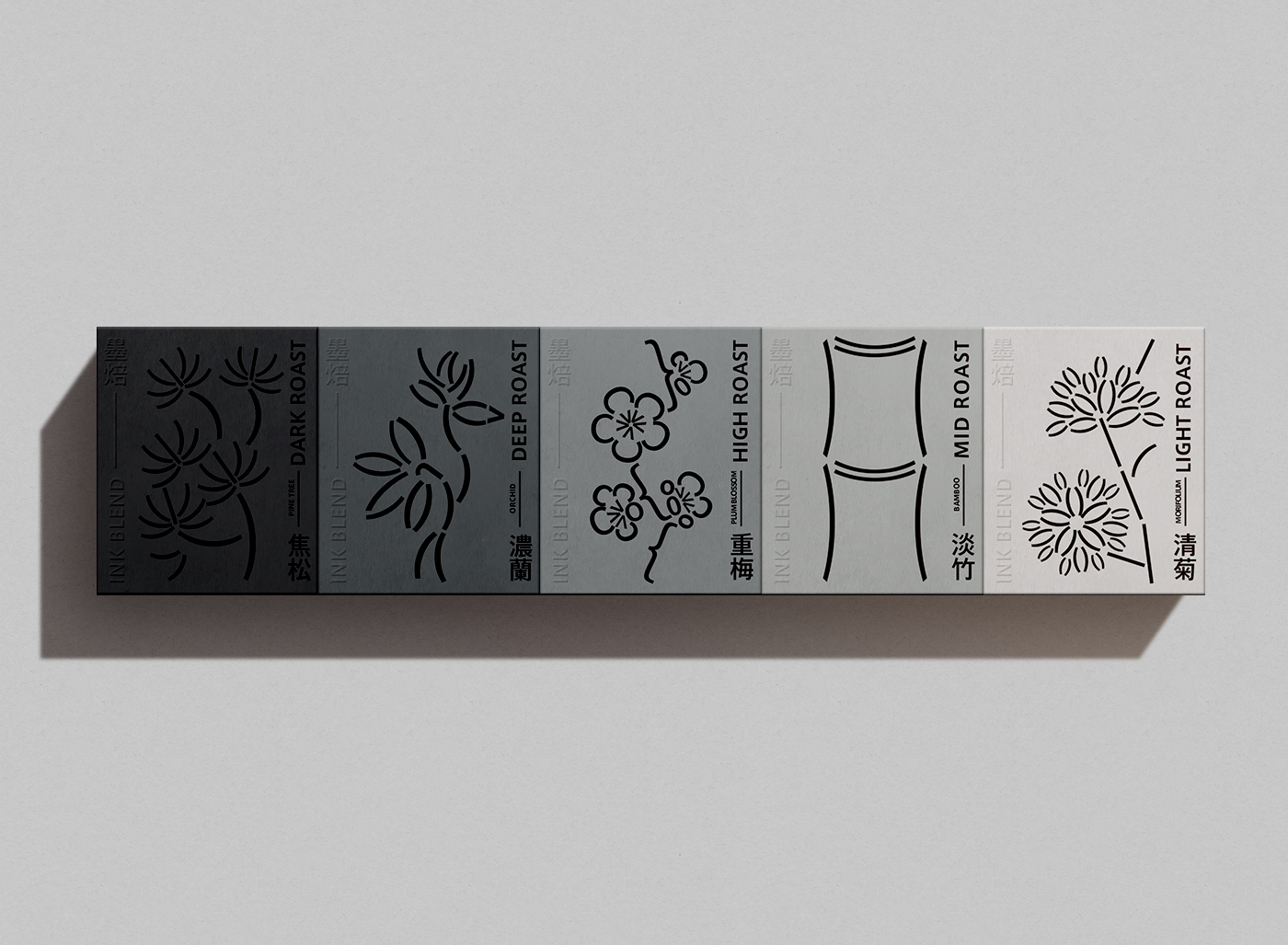 Ink Blend Coffee Visual Identity Design