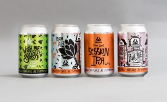 In-Store Exclusive Reunion Ales x Flamboree! Collaboration Cans by SAINT Design