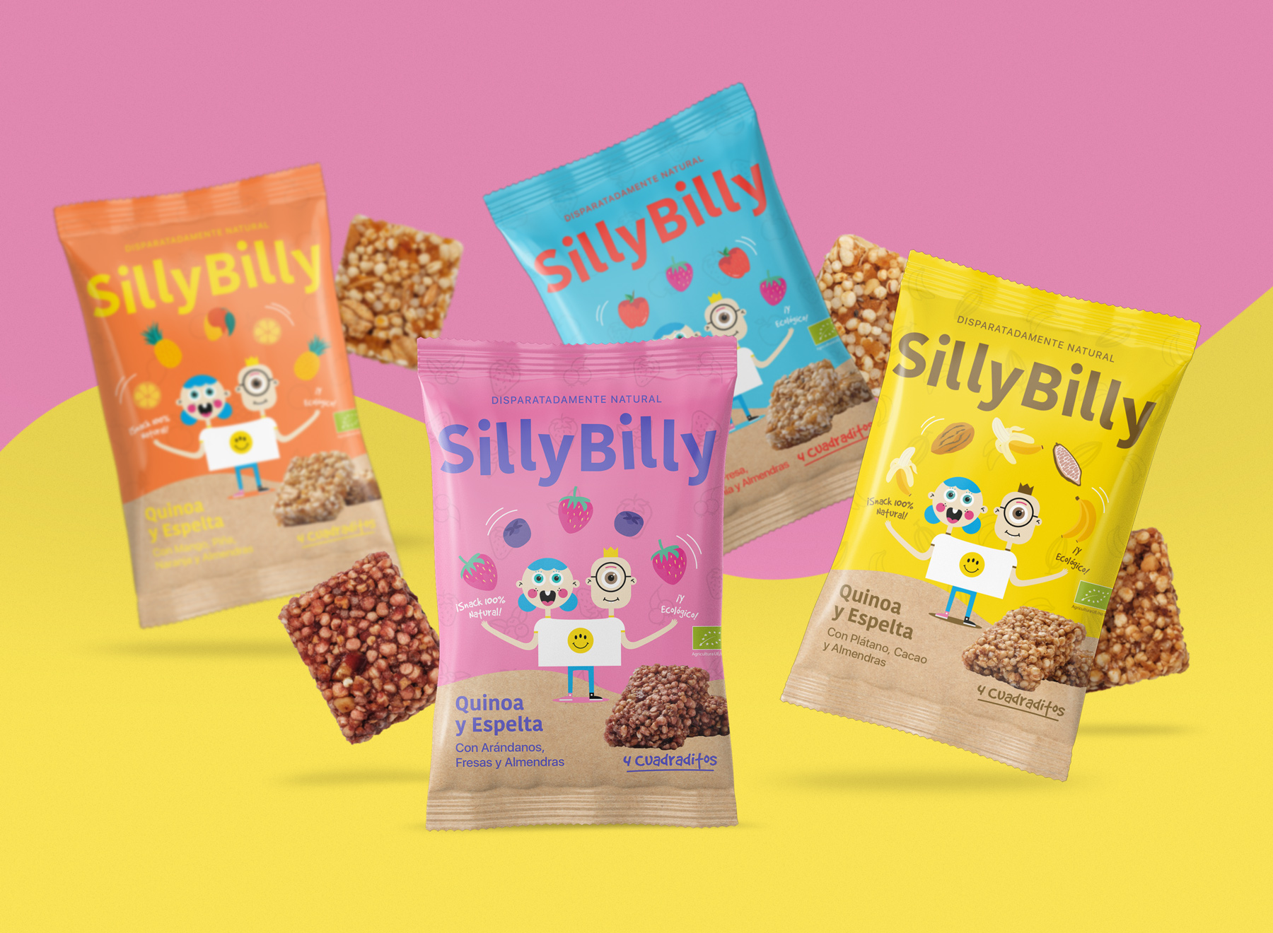Mara Rodríguez – Design Creates New Packaging for SillyBilly Snacks