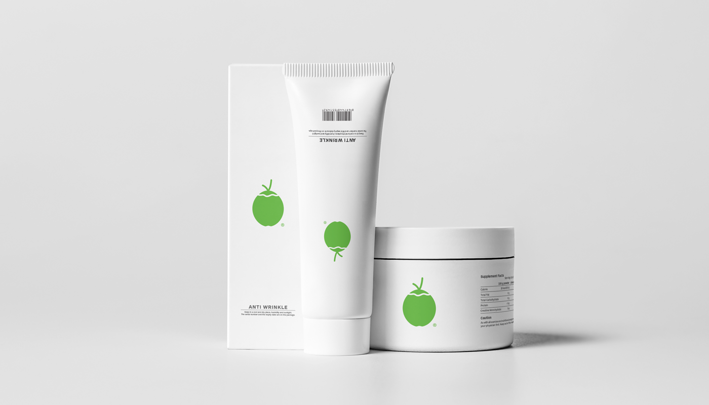 None Branding Agency Create Brand and Packaging Design for Coconut