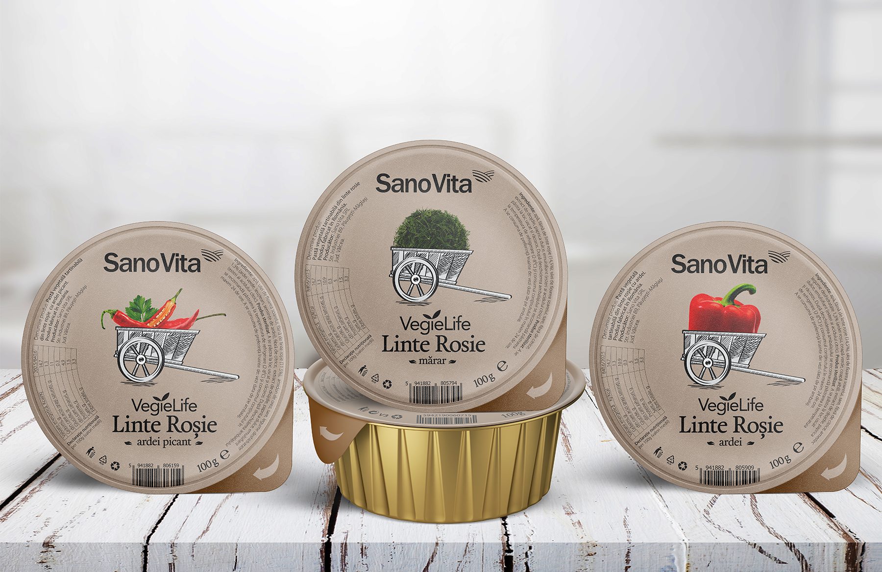 BroHouse Creates New Packaging Design for the Romanian Natural Food Supplier Sano Vita