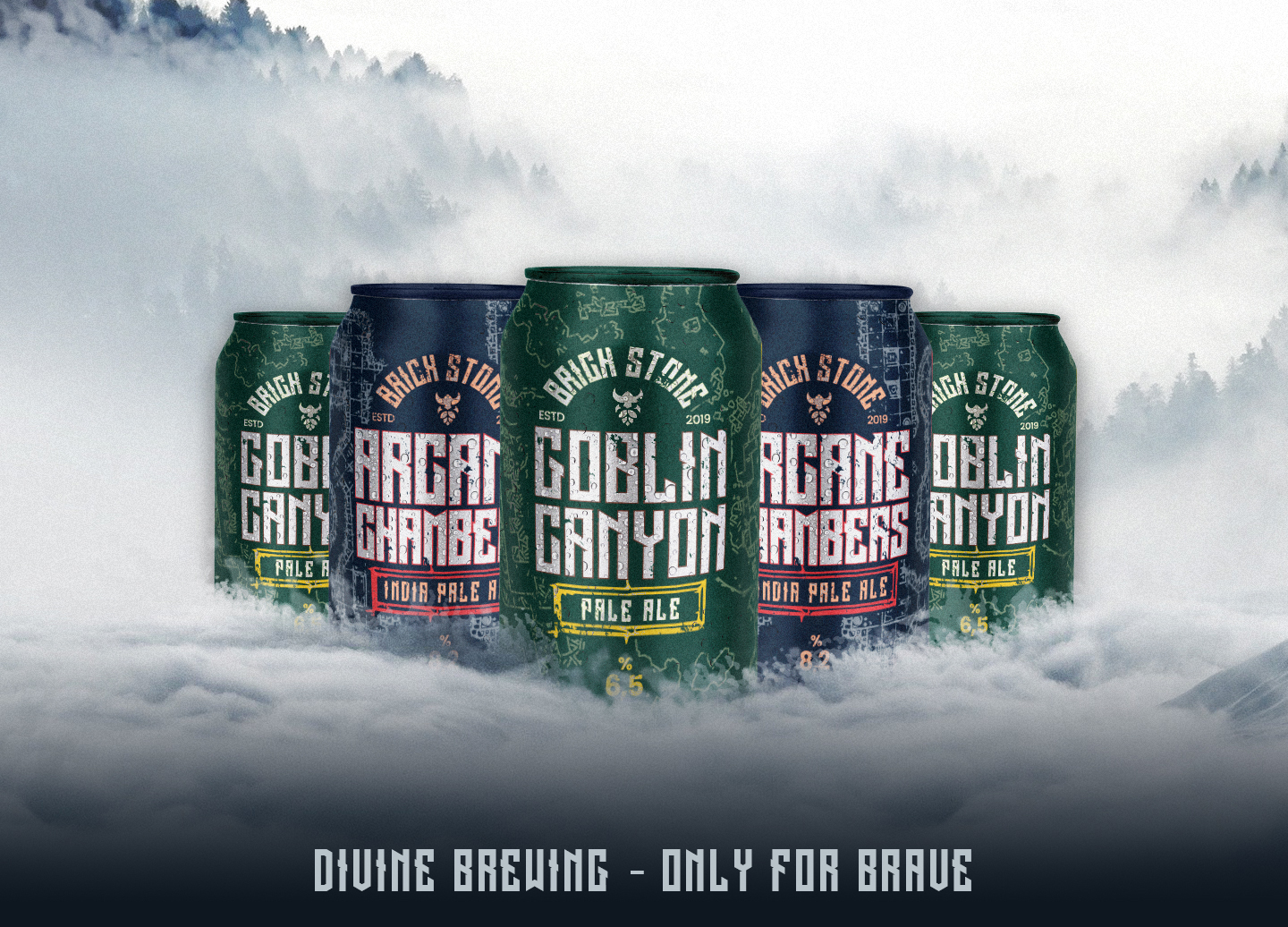 Brandman Design Creates Branding and Packaging Project for BrickStone Brewing
