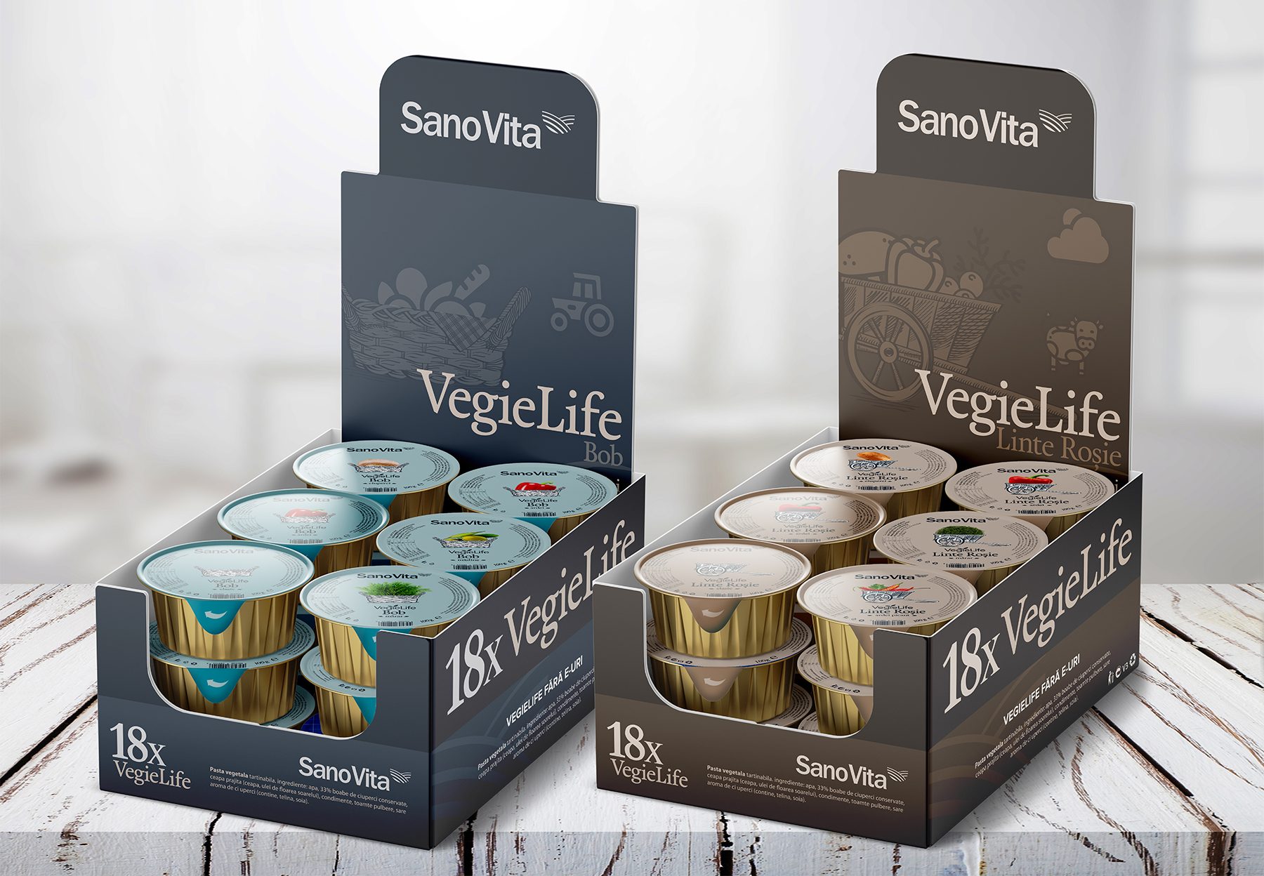 Brohouse Creates New Packaging Design For The Romanian Natural Food Supplier Sano Vita World Brand Design