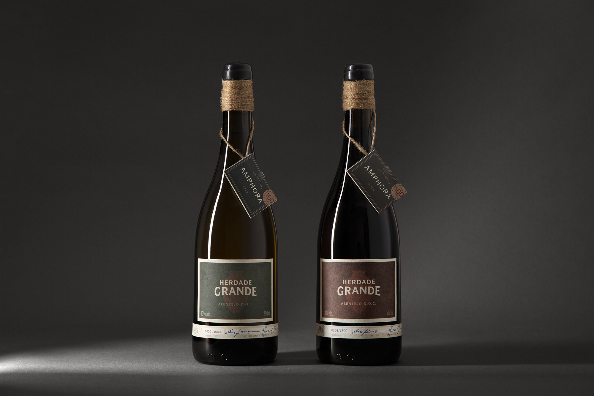 Herdade Grande Wine from Portugal by Moço Wine Branding