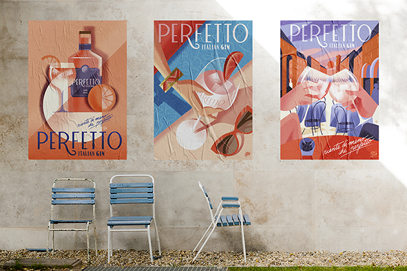 Perfetto Gin by Fun Agency