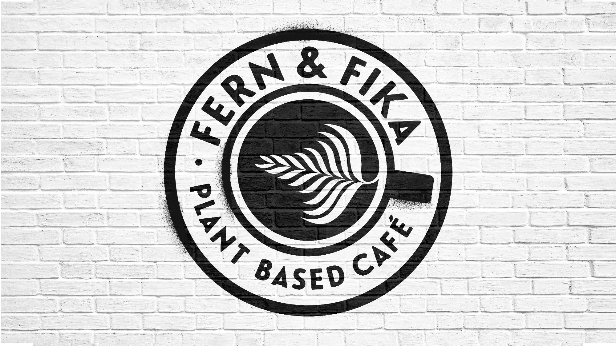 Fern & Fika Branding for a Plant-based Cafe