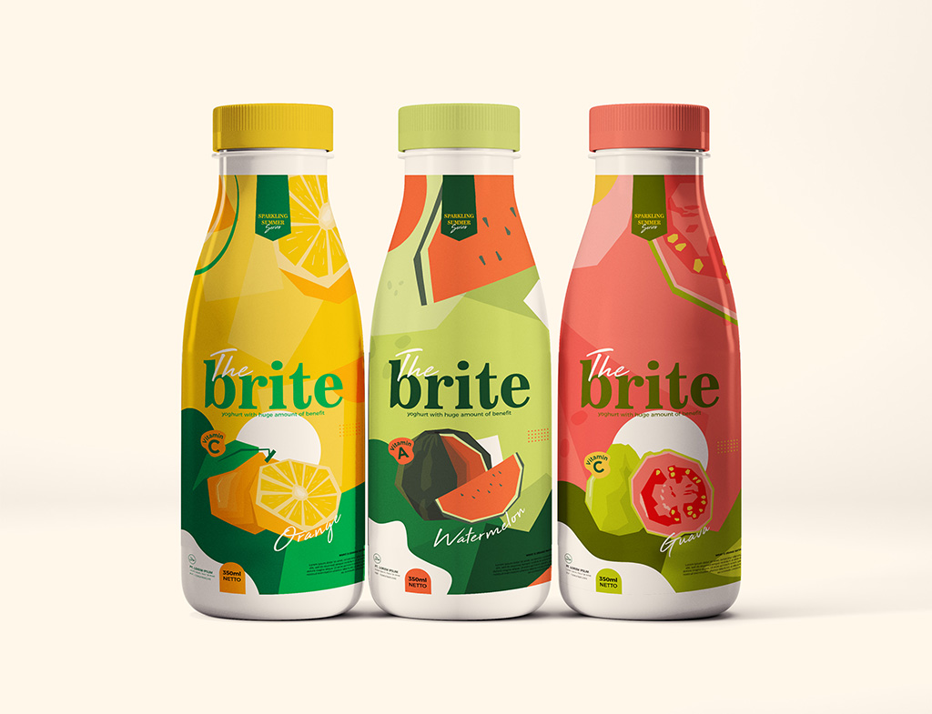 Fruity Yoghurt Drink The Brite