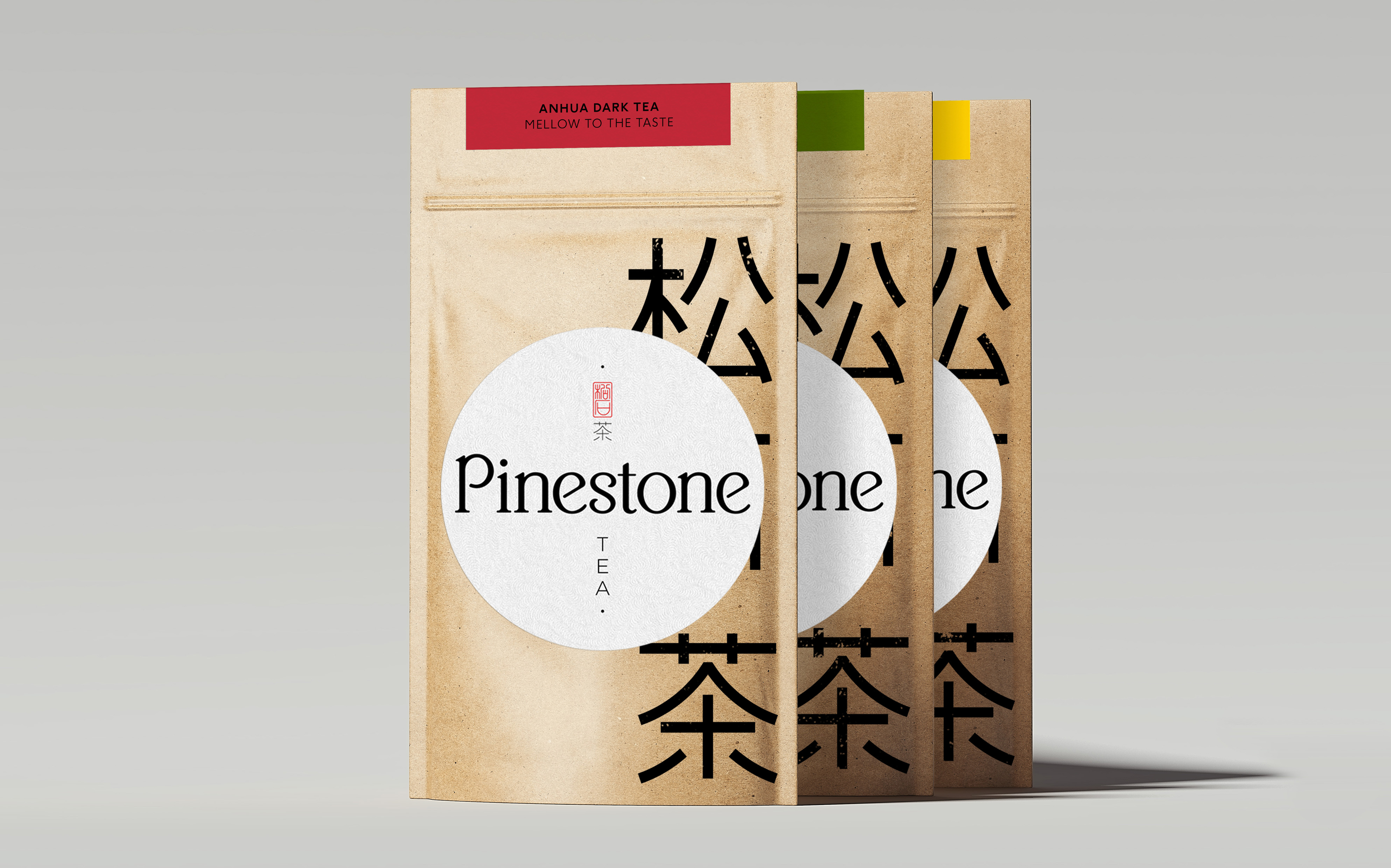 NotOnSunday Create New Identity and Packaging Design for Pinestone Tea