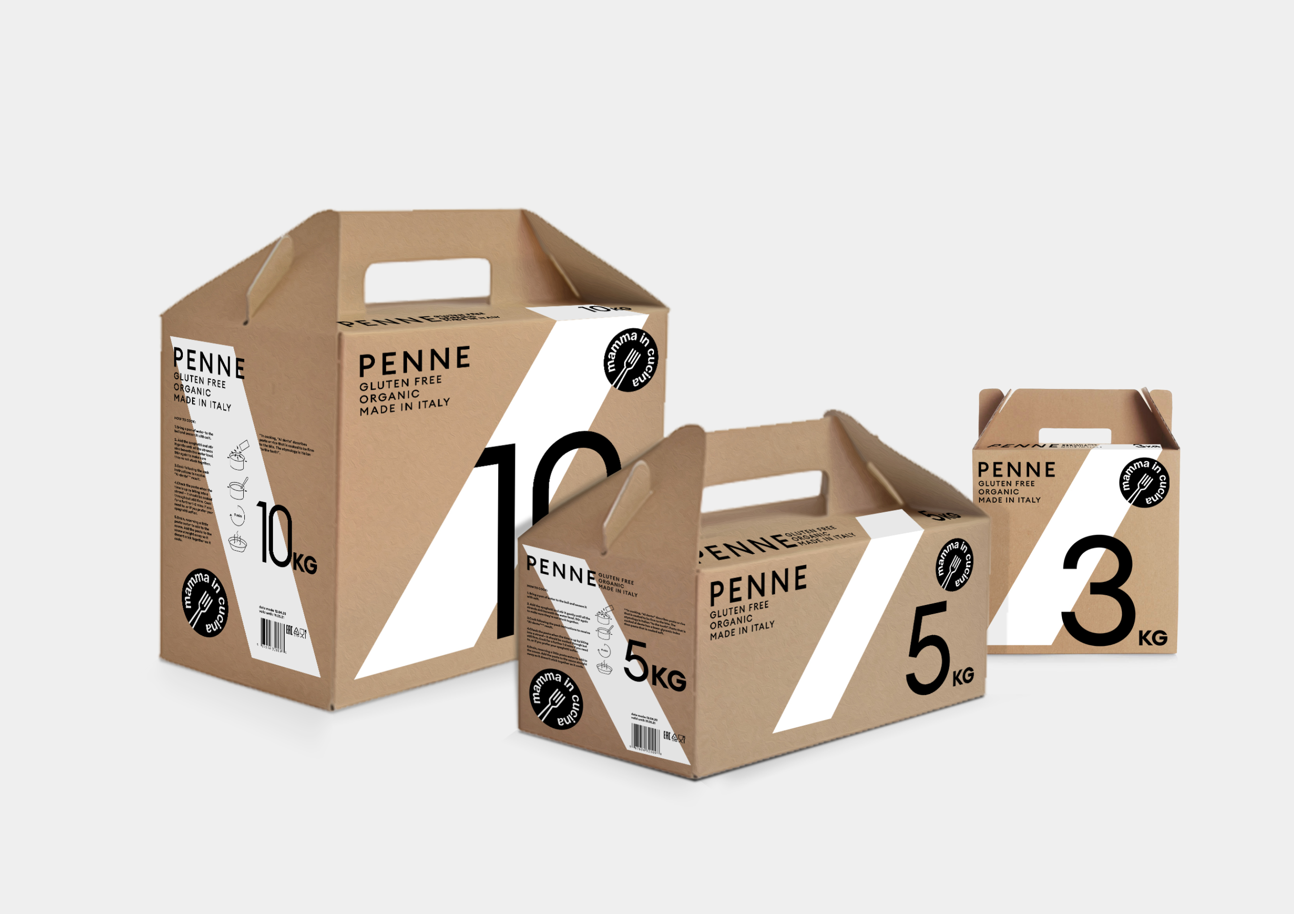 Packaging Design for Family-Value Pasta