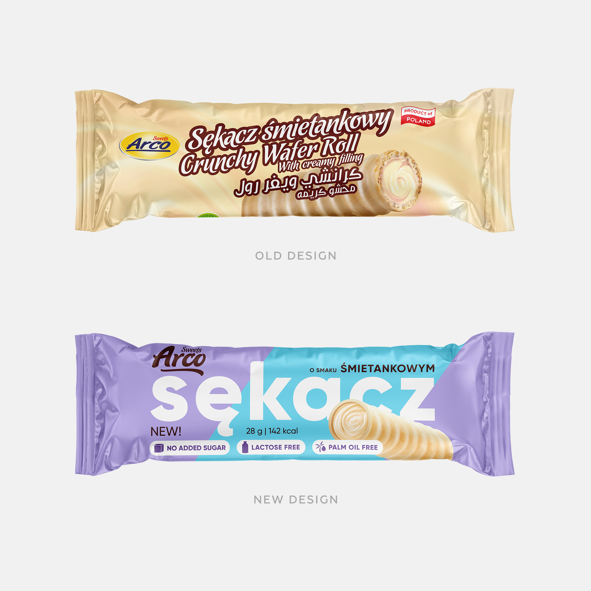 Arco Sweets Brand Sekacz New Packaging Redesign