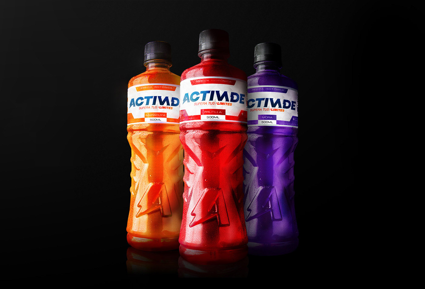 Activade Isotonic and Hydrating drink Packaging Design for South American Market