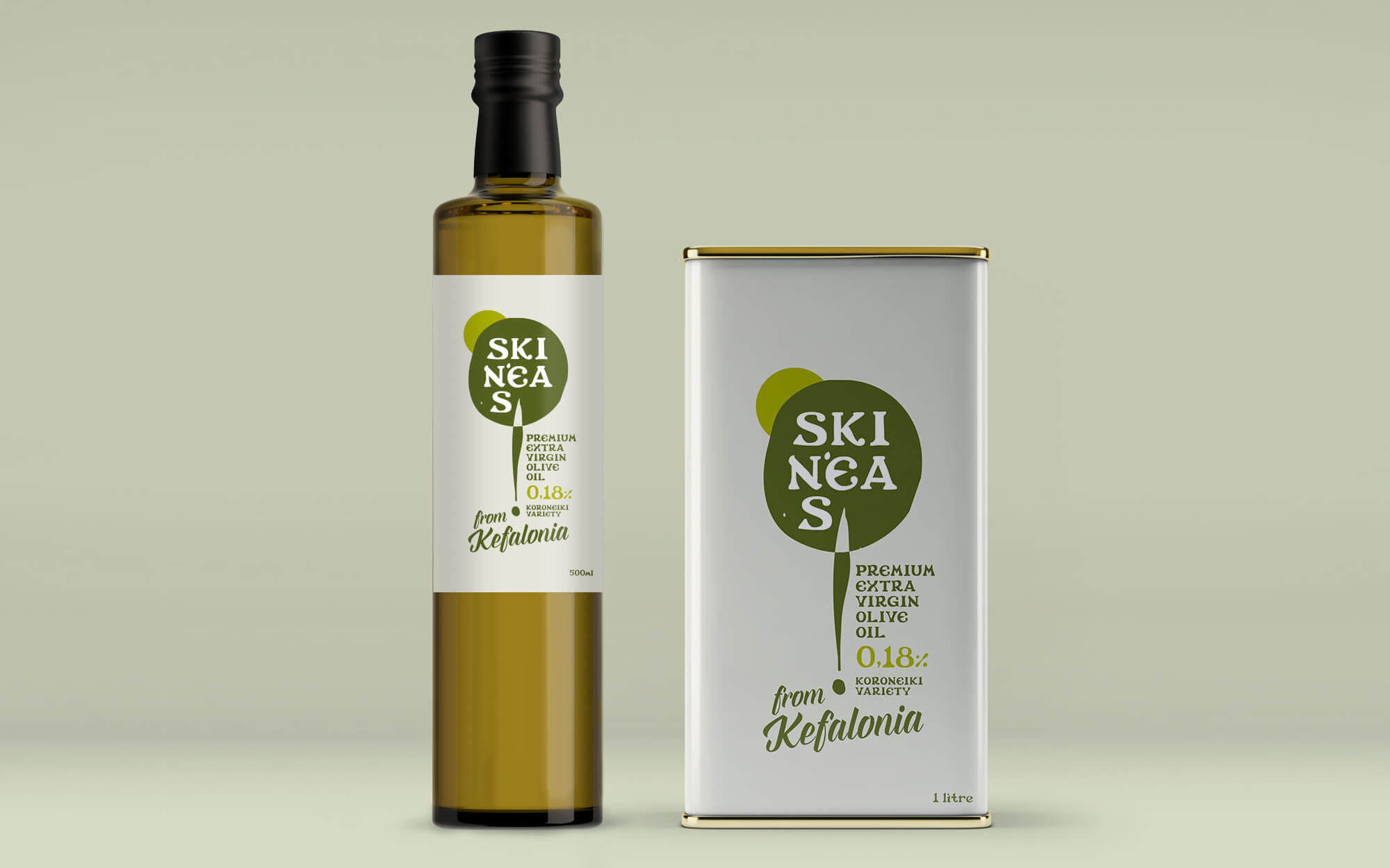 A Great Olive Oil Takes Root Design by Sophia Georgopoulou