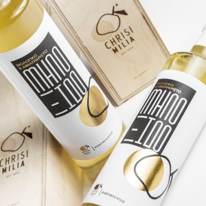 Packaging Design for Chrysi Milia Condiments Product by Sowl Creative Studio