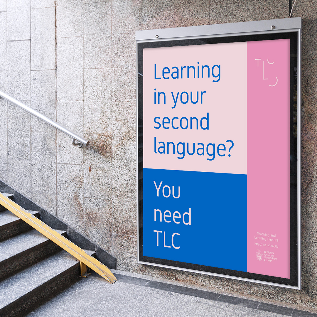 Visual Identity of TLC for St Mary’s University by Núria Pla Cid