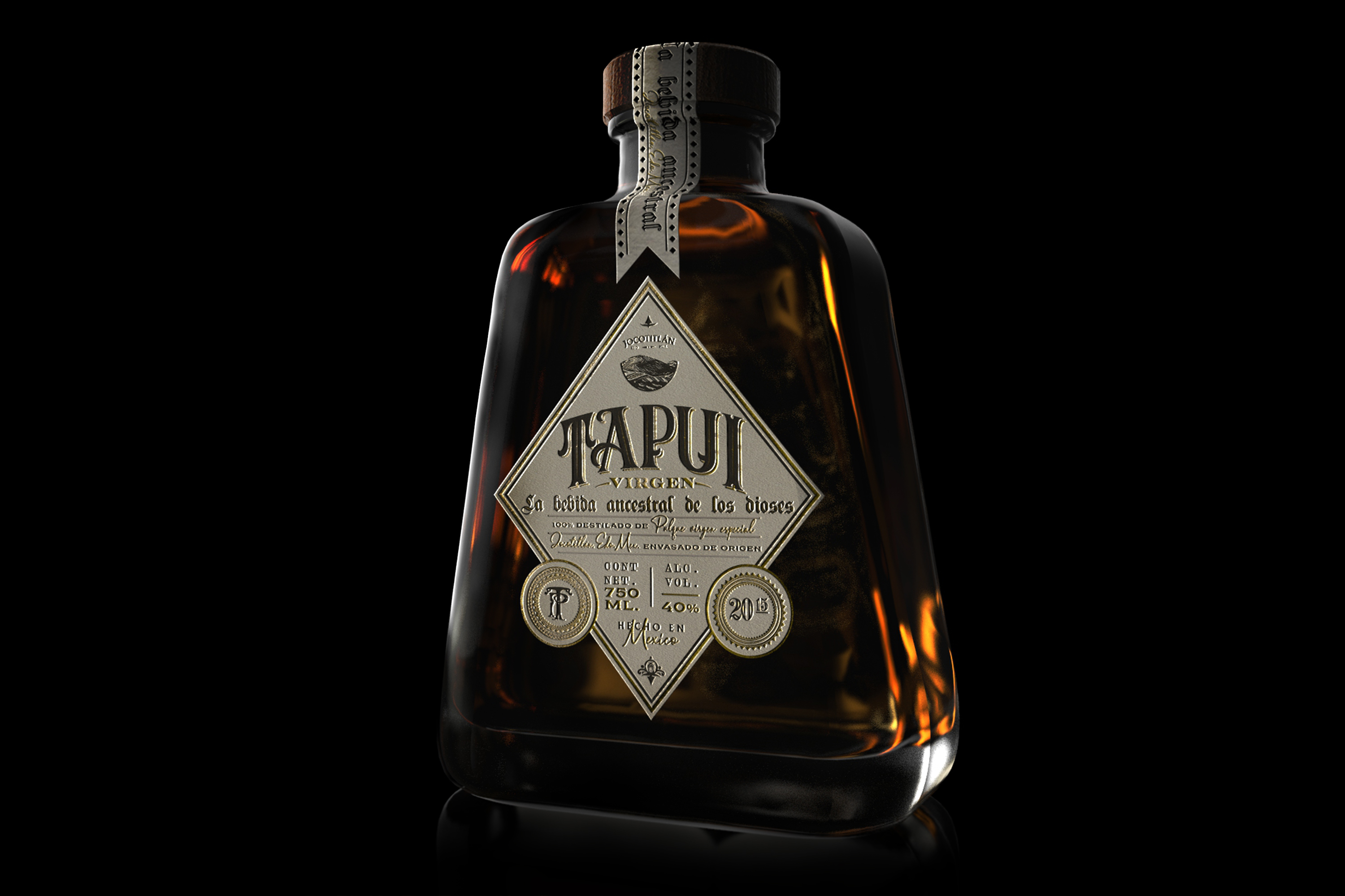 Branding and Label Design For Tapui Destilado de Pulque