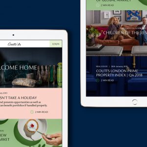 A New Era for Private Banking: Futurebrand Refresh Coutts’ Brand Positioning and Visual Identity