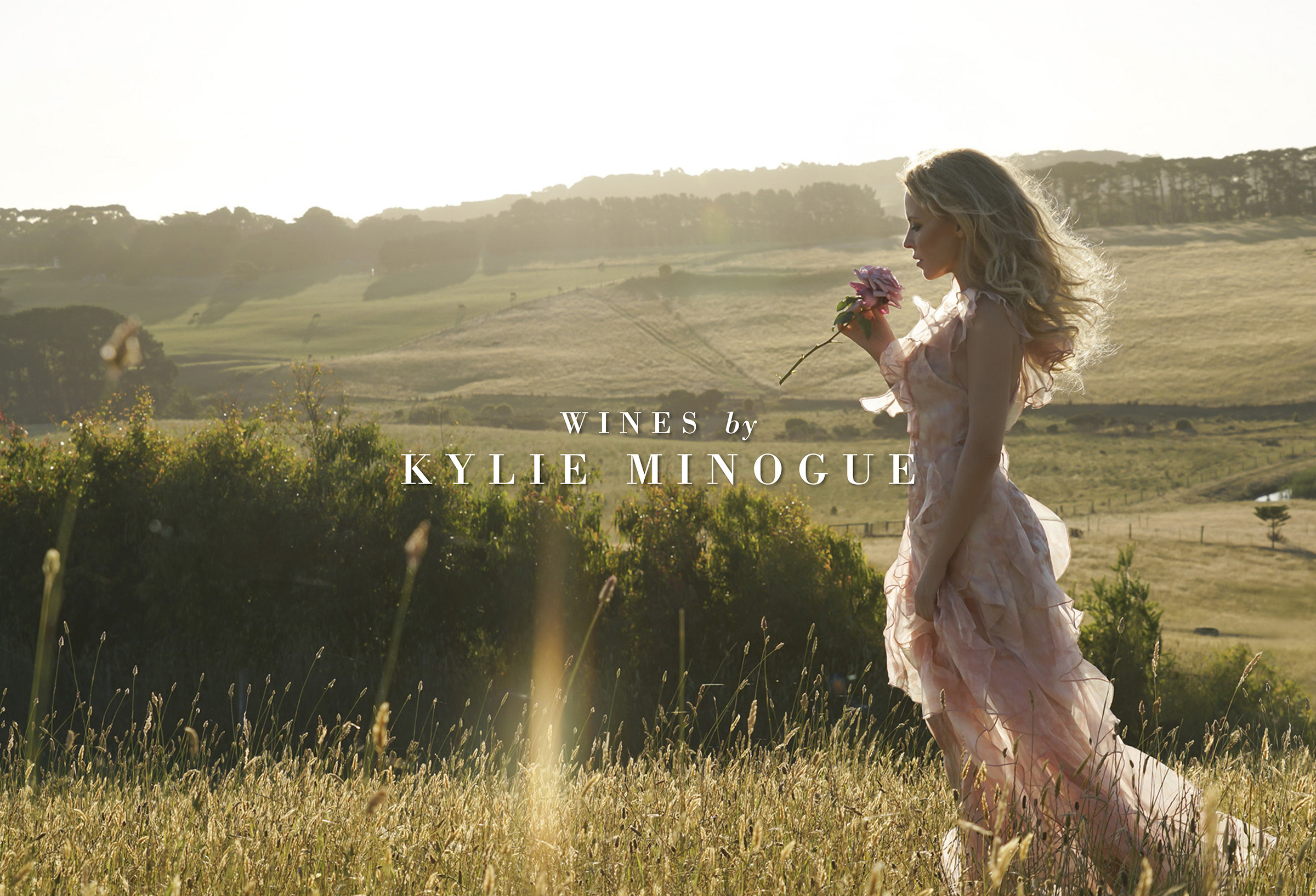 Kylie Minogue Launches Her New Wine Range