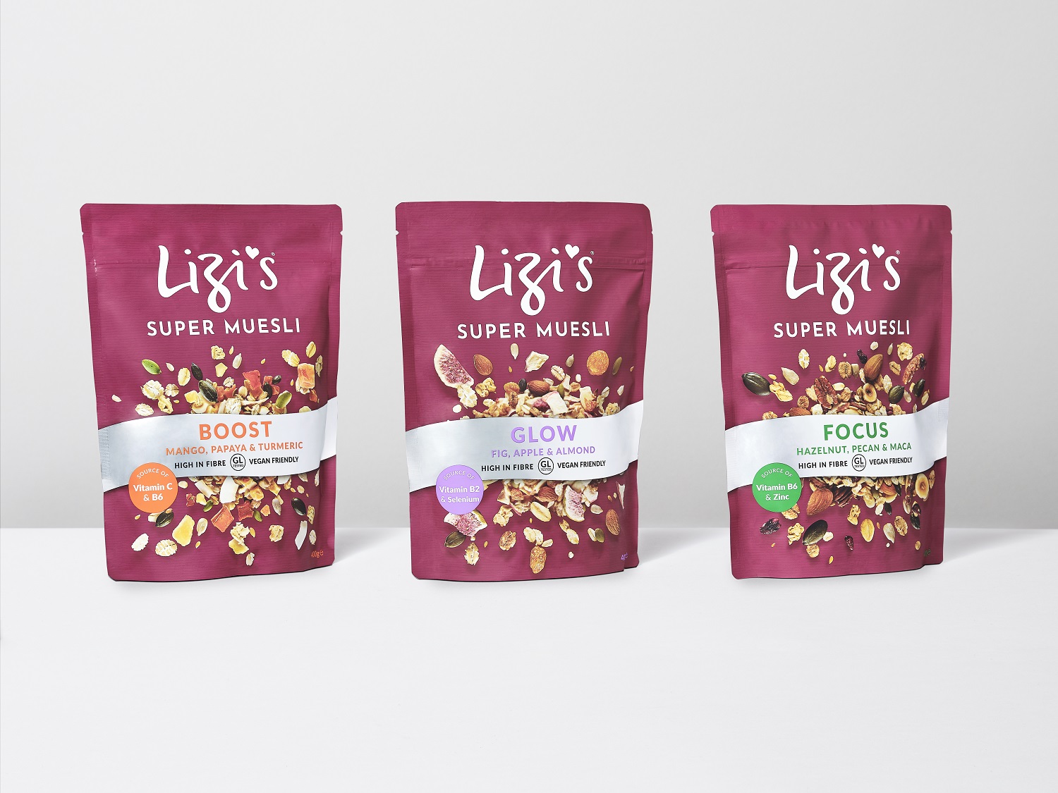 Lizi’s Brand Refresh Reveals New Range of Super Mueslis