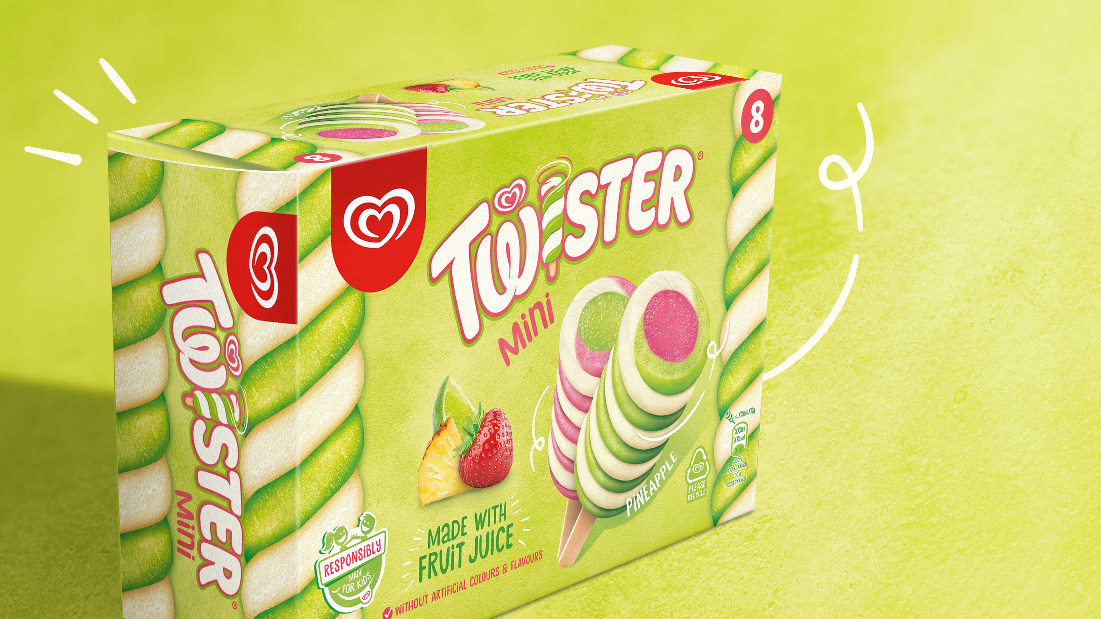 Sunhouse Gives Twister Packaging Design a Positively Different Spin