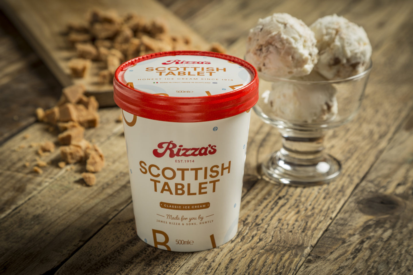 New Ice Cream Packaging and Brand Refresh Created by FortyTwo Studio for Family Owned James Rizza & Sons