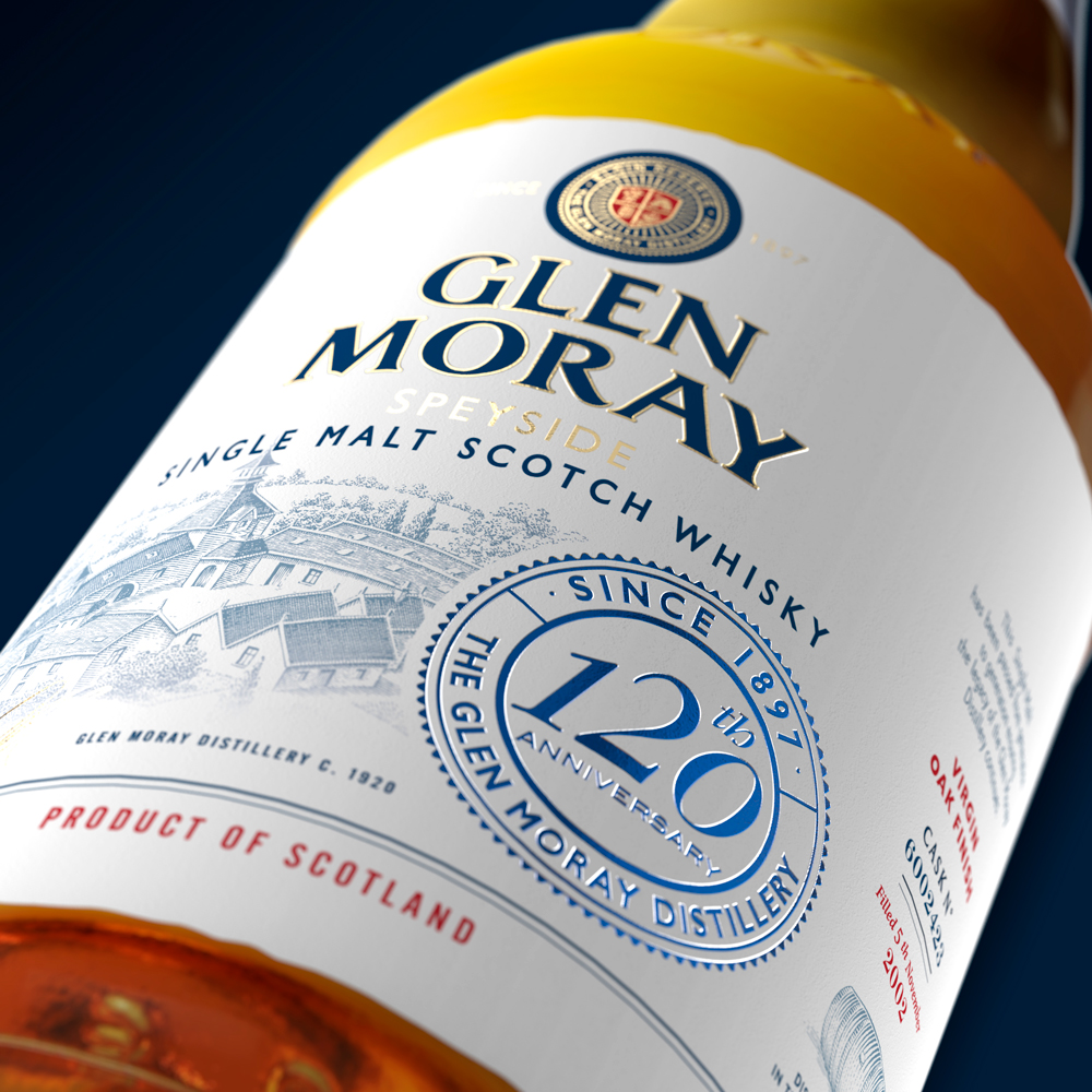Maison Linea Design 120th Anniversary Distillery Edition for Scottish Distillery Glen Moray